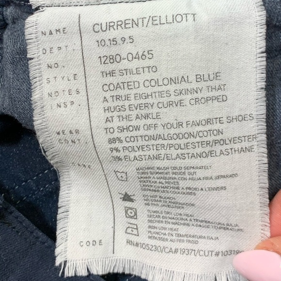 Current/Elliott The stiletto Ankle Skinny Jeans - Picture 11 of 15